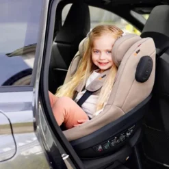 BeSafe Beyond 2 360 Autostoeltje - Dark Sand SoftBreeze