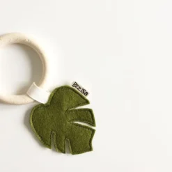 BEZISA Leaves Bijtring Pistache Green Outlet