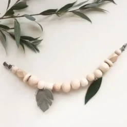 BEZISA Leaves Wagenspanner Pistache / Pine Clearance