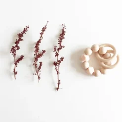 BEZISA Wooden Basics Rammelaar Pistache