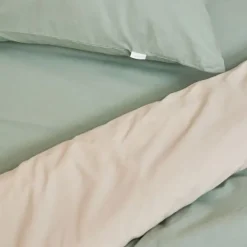 Bibelotte Dekbedovertrek - Zeegroen - 140x220 cm Online