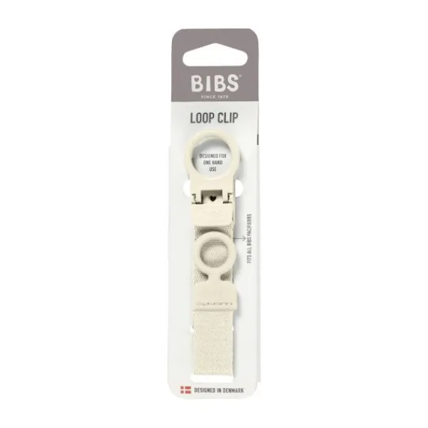 BIBS Clip Loop Speenkoord - Dusty Blue Outlet
