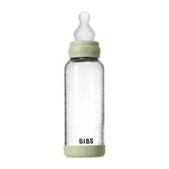 BIBS Fles - Medium Flow - 240 ml - Silicone/Glas - Ivory Discount