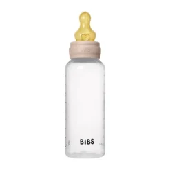 Bibs Fles - Medium Flow - 270 ml - Latex - Baby Blue