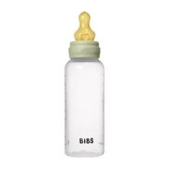 Bibs Fles - Medium Flow - 270 ml - Latex - Baby Blue