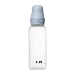 Bibs Fles - Medium Flow - 270 ml - Latex - Baby Blue