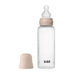 Bibs Fles - Medium Flow - 270 ml - Silicone - Baby Blue Discount