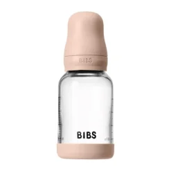 BIBS Fles - Slow Flow - 120 ml - Glas/Latex - Ivory Sale