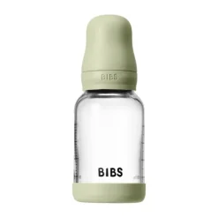 BIBS Fles - Slow Flow - 120 ml - Glas/Latex - Ivory Sale