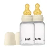BIBS Fles - Slow Flow - 2 Pack - 150 ml - Latex - Ivory Best