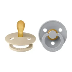 BIBS Fopspeen Symmetrisch - 0-6 Mnd - 2 Stuks - Vanilla / Cloud New