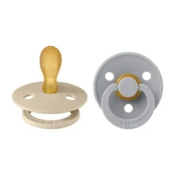 BIBS Fopspeen Symmetrisch - 6-18 Mnd - 2 Stuks - Vanilla / Cloud