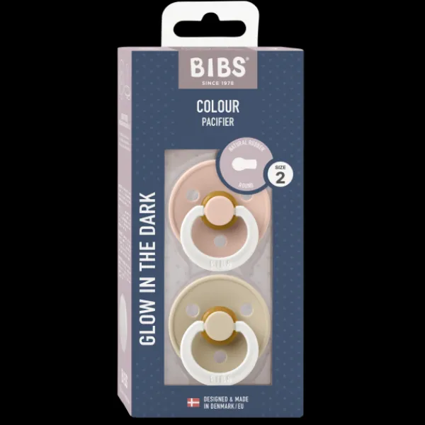 BiBs Glow Fopspeen - 18+ Mnd - Sage / Vanilla