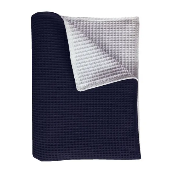 Bink Bedding Pique Ledikantdeken Dusty / Wit 100 x 150 cm Clearance