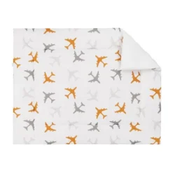 Bink Bedding Planes Boxkleed Blauw 71 x 122 cm Online