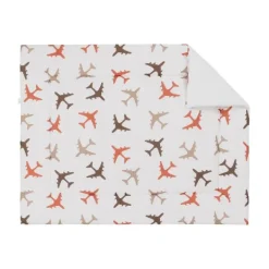 Bink Bedding Planes Boxkleed Blauw 80 x 100 cm Hot