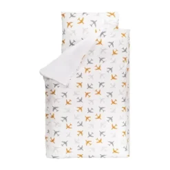 Bink Bedding Planes Dekbedovertrek Choco 120 x 150 cm Sale