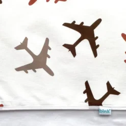 Bink Bedding Planes Ledikantlaken Blauw 100 x 150 cm Best