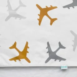 Bink Bedding Planes Ledikantlaken Blauw 100 x 150 cm Best