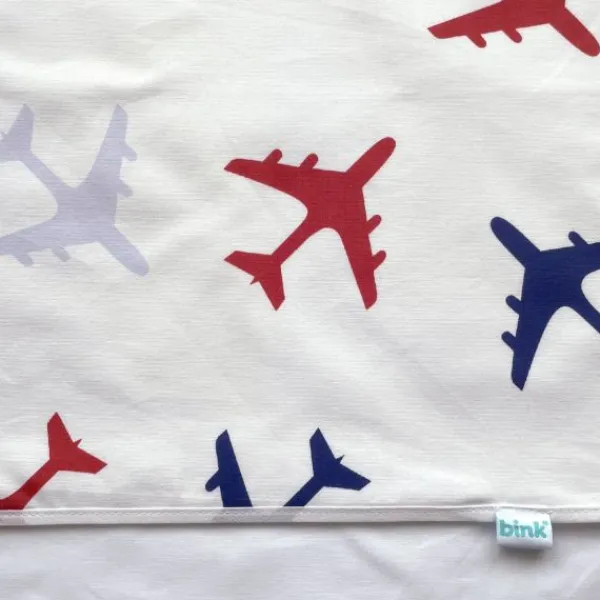 Bink Bedding Planes Wieglaken Blauw 75 x 100 cm Hot