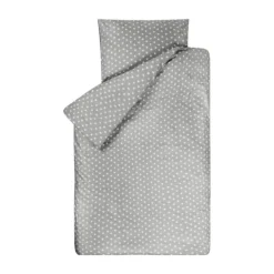 Bink Bedding Stars Dekbedovertrek Grijs 120 x 150 cm Discount