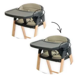 Bo Jungle Grow With Me High Chair - Pure White Best