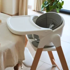 Bo Jungle Grow With Me High Chair - Pure White Best