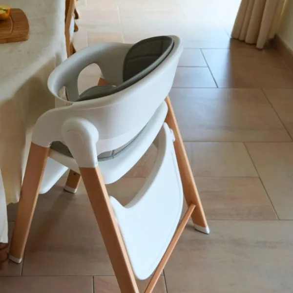 Bo Jungle Grow With Me High Chair - Pure White Best