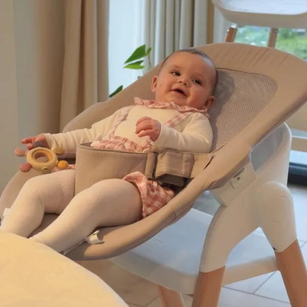 Bo Jungle Grow With Me High Chair - Pure White Best