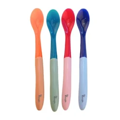 Bo Jungle Heat Sensitive Lepelset - 4 Stuks Hot