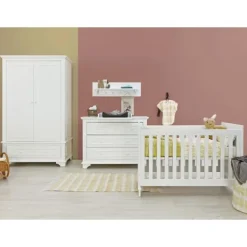 Bopita Charlotte Babykamer Wit | Bed 70 x 140 cm + Commode Discount