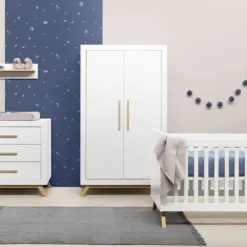 Bopita Fenna Babybed Wit / Naturel 60 x 120 cm Best