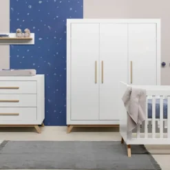 Bopita Fenna Babybed Wit / Naturel 60 x 120 cm Best