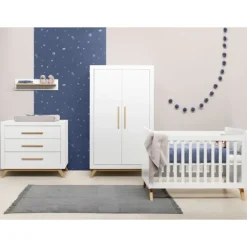 Bopita Fenna Babybed Wit / Naturel 60 x 120 cm Best