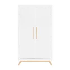 Bopita Fenna Babykamer Wit / Naturel | Bed 70x140 cm + Commode + Kast Outlet