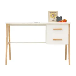 Bopita Fenna Bureau - Wit / Naturel Hot
