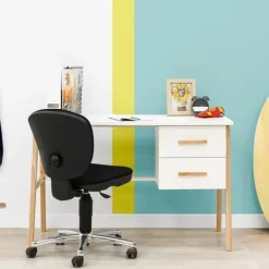 Bopita Fenna Bureau - Wit / Naturel Hot