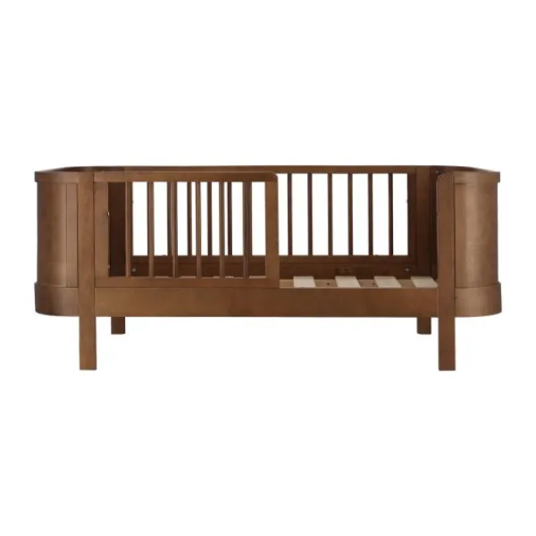 Bopita Heya Peuterbed - 70 x 140 cm - Walnoot Online