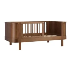 Bopita Heya Peuterbed - 70 x 140 cm - Walnoot Online