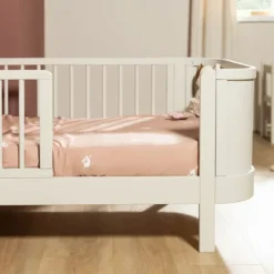 Bopita Heya Peuterbed - 70 x 140 cm - Walnoot Online