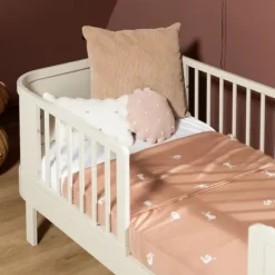 Bopita Heya Peuterbed - 70 x 140 cm - Walnoot Online