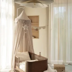 Bopita Heya Peuterbed - 70 x 140 cm - Walnoot Online