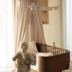 Bopita Heya Peuterbed - 70 x 140 cm - Walnoot Online