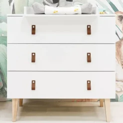 Bopita Indy Babybed Wit / Naturel 60 x 120 cm Sale