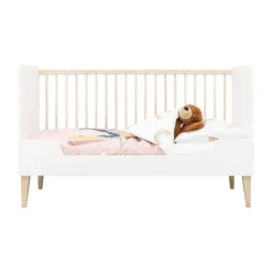 Bopita Indy Babybed Wit / Naturel 60 x 120 cm Sale