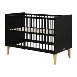 Bopita Lena Ledikant - 60 x 120 cm - Zwart / Naturel Online