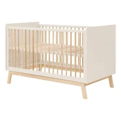 Bopita Lines Ledikant - 70 x 140 cm - Dune / Naturel Best