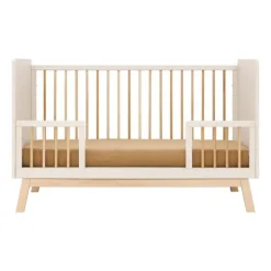 Bopita Lines Ledikant - 70 x 140 cm - Dune / Naturel Best