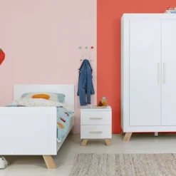 Bopita Lisa Bed Wit / Naturel 90 x 200 cm Online