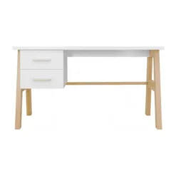 Bopita Lisa Bureau Wit / Naturel Hot